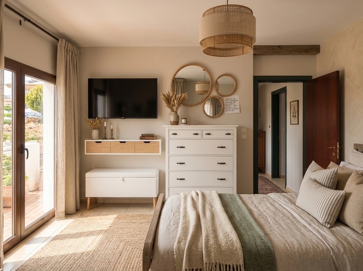 Interior design in Modern Farmhouse style — Bedroom by GenRoom AI