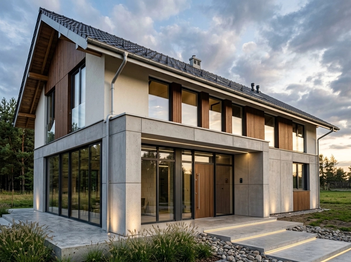 Contemporary Facade Facade design — facade photo by GenRoom AI