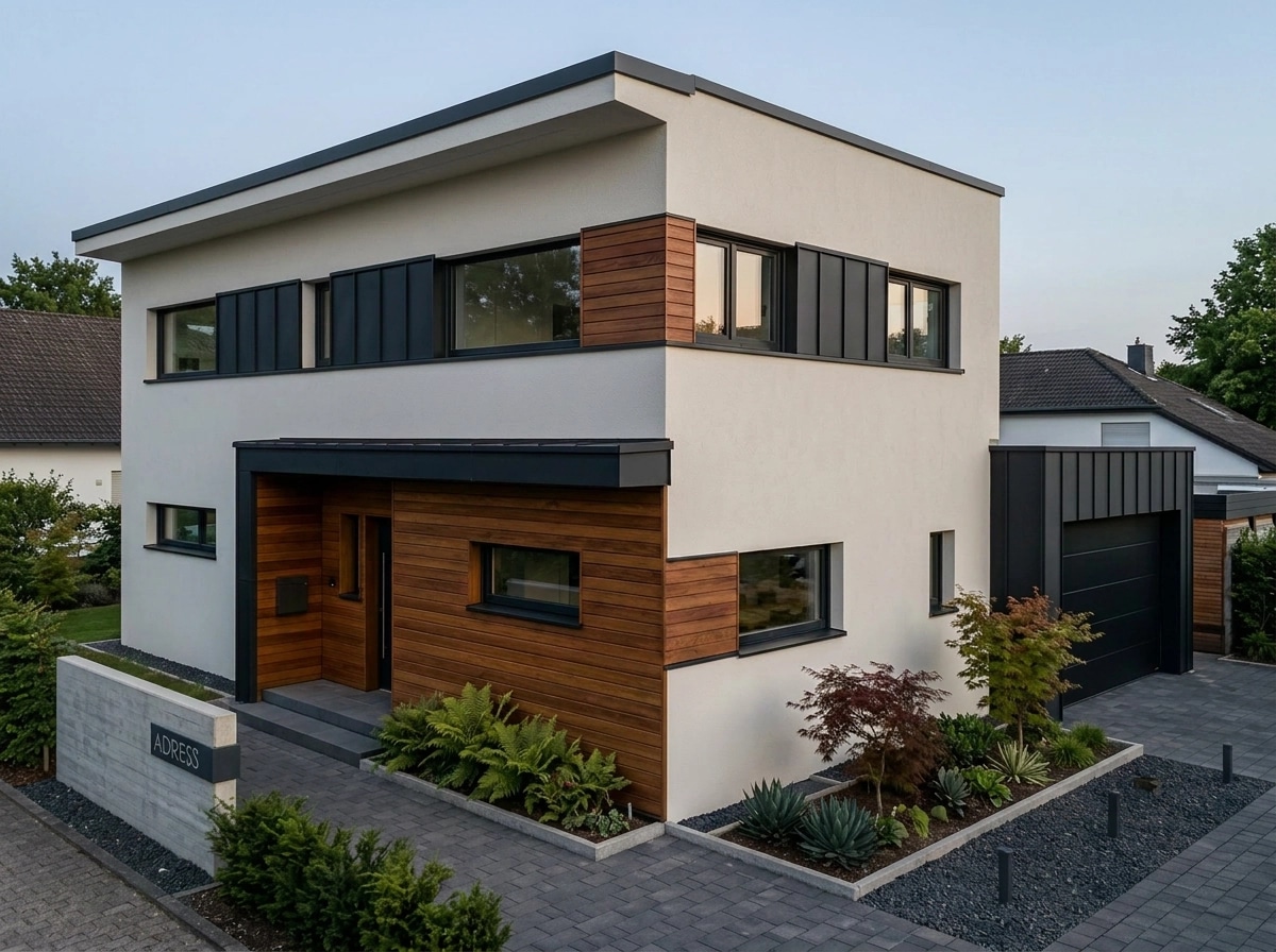 Scandinavian Facade Facade design — facade photo by GenRoom AI
