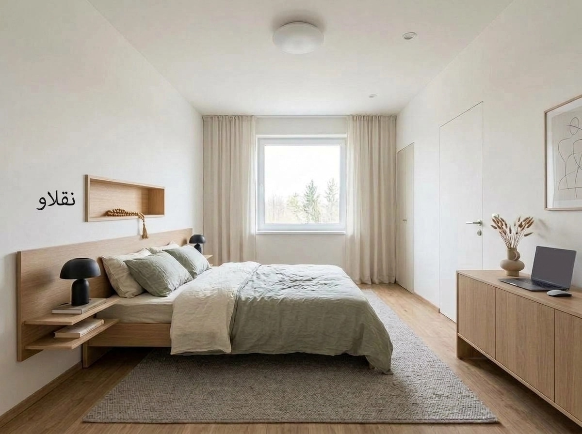 Minimalism Bedroom design — interior photo by GenRoom AI