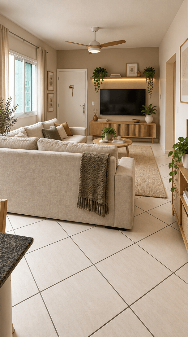 Scandinavian Living Room design — interior photo by GenRoom AI