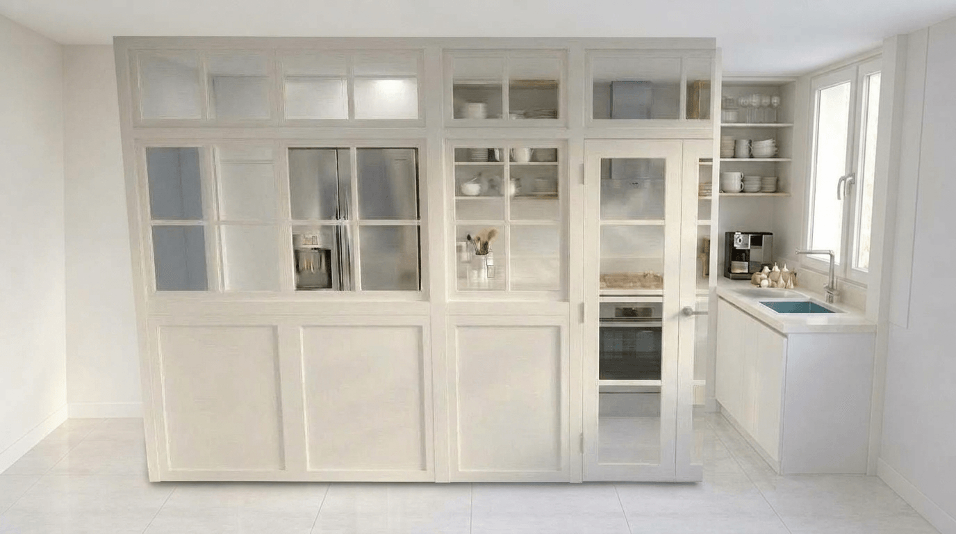 Kitchen interior in no_style style — photo by GenRoom AI