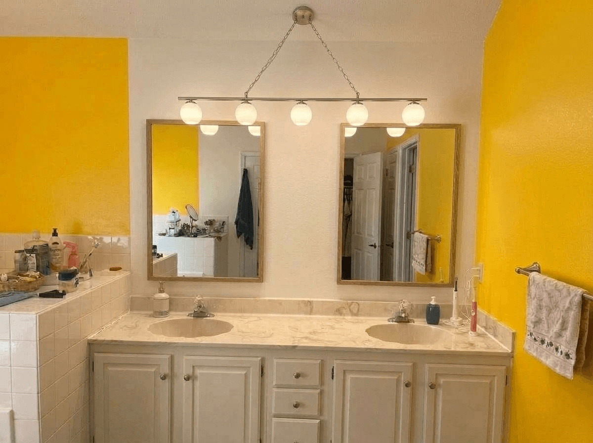 Bathroom interior in no_style style — photo by GenRoom AI