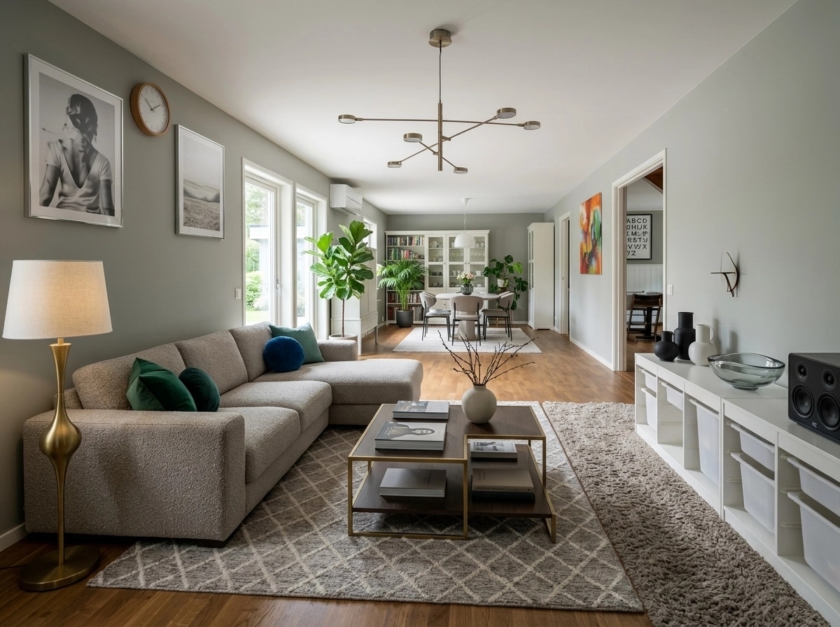 Interior design in Contemporary style — Living Room by GenRoom AI