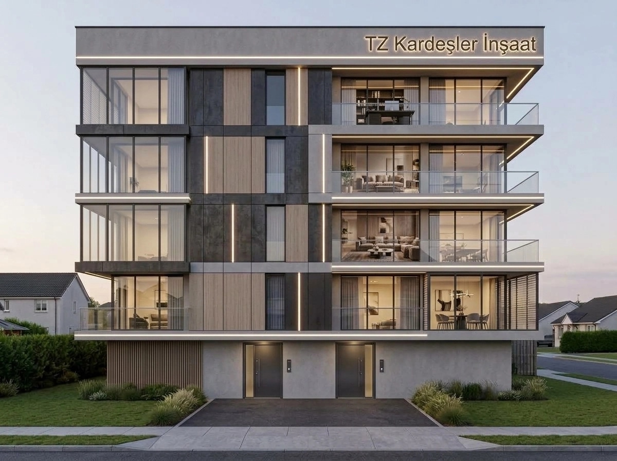 Facade design in Contemporary Facade style — Facade by GenRoom AI