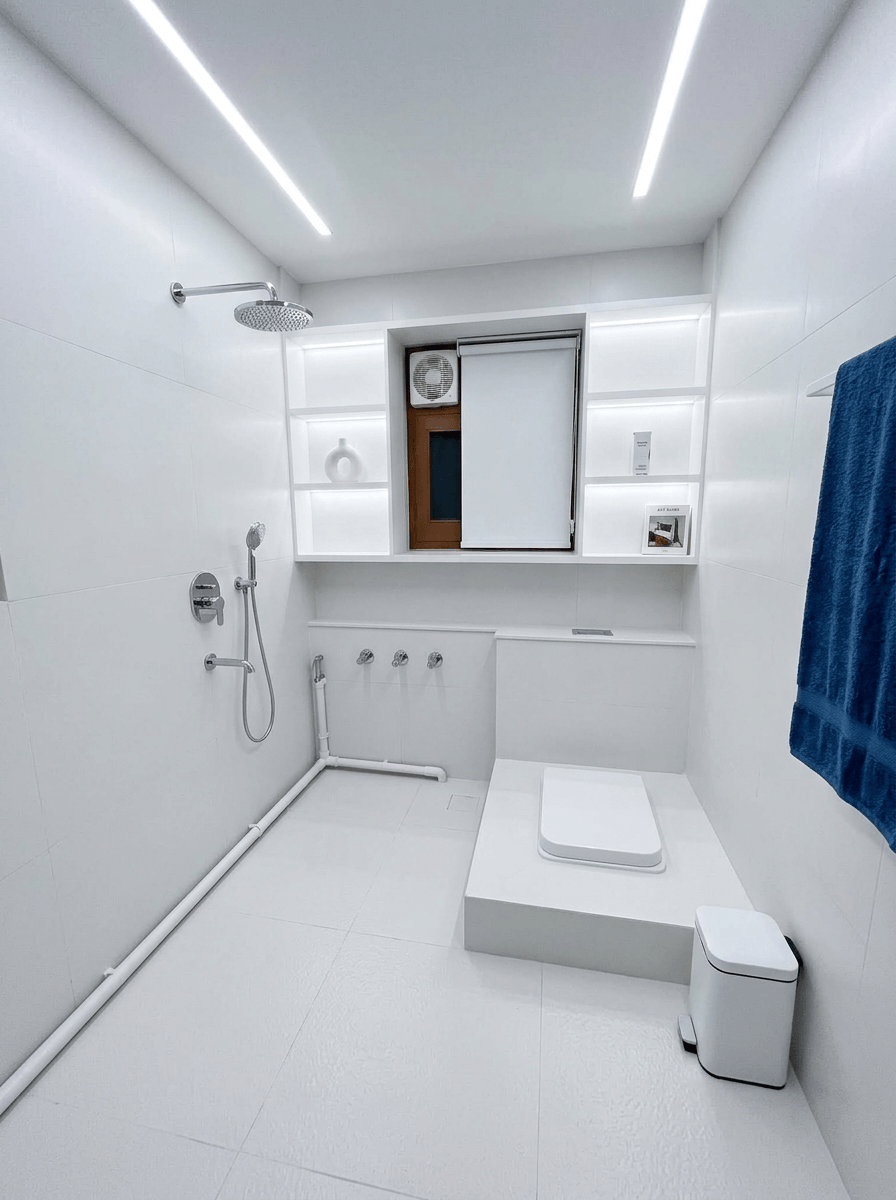Bathroom interior in no_style style — photo by GenRoom AI
