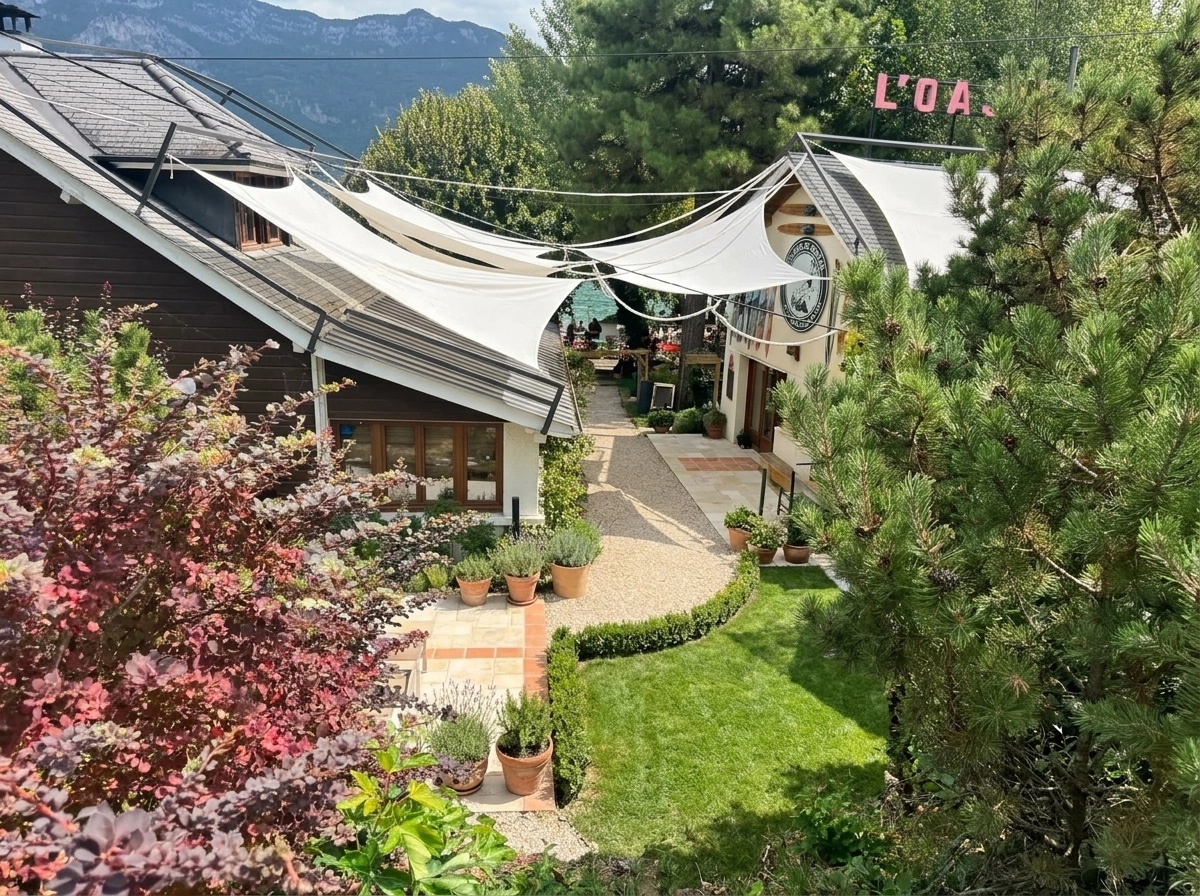 Landscape design in Mediterranean Yard style — Yard by GenRoom AI