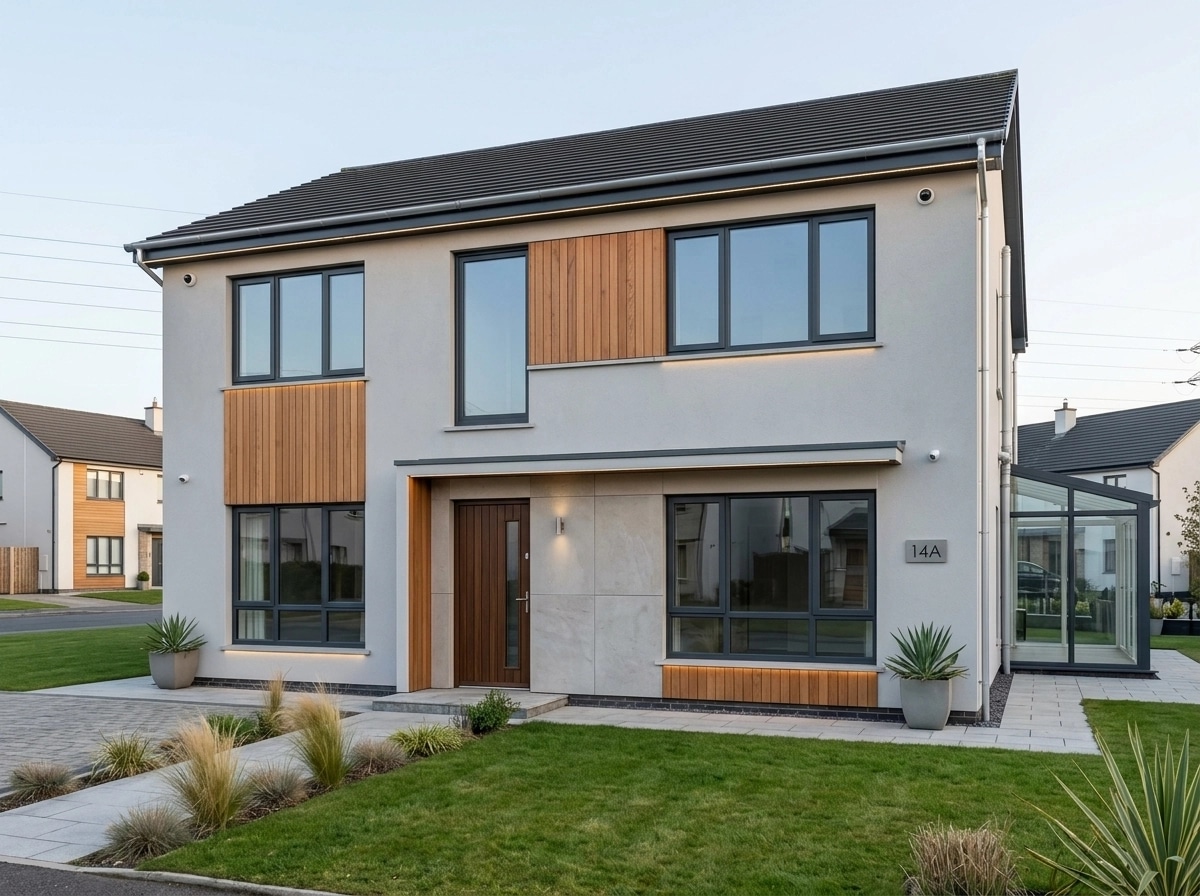 Contemporary Facade Facade design — facade photo by GenRoom AI