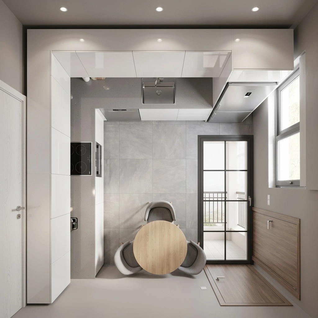 Interior design in Contemporary style — Living Room by GenRoom AI