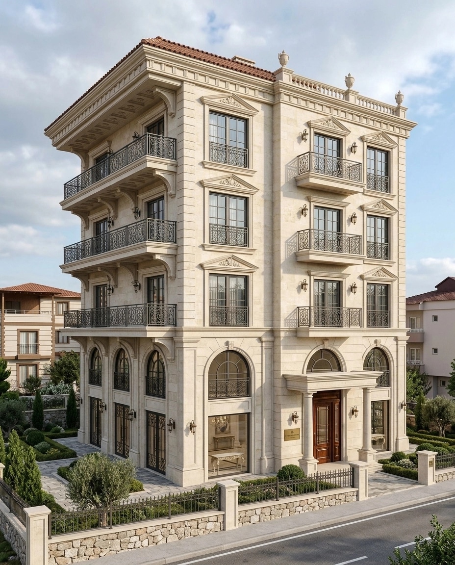 Facade design in Classic Facade style — Facade by GenRoom AI