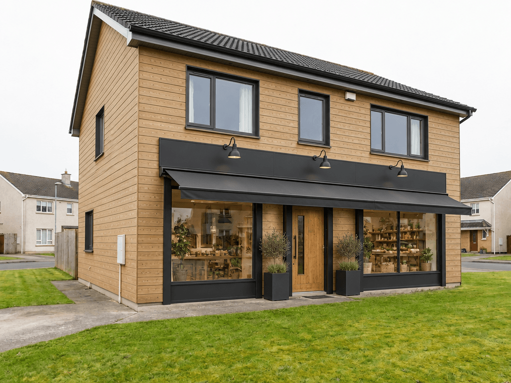 Facade design in Barnhouse Facade style — Facade by GenRoom AI