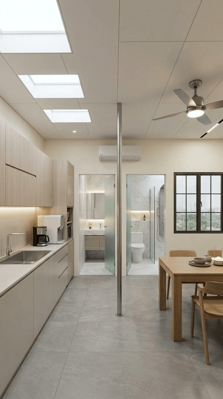 Kitchen interior in no_style style — photo by GenRoom AI