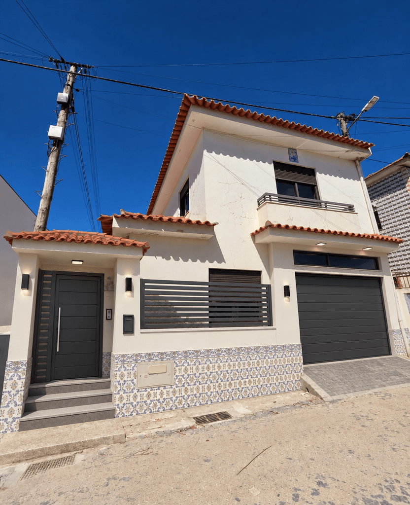 Design de fachada em estilo Contemporary Facade — Fachada por GenRoom AI