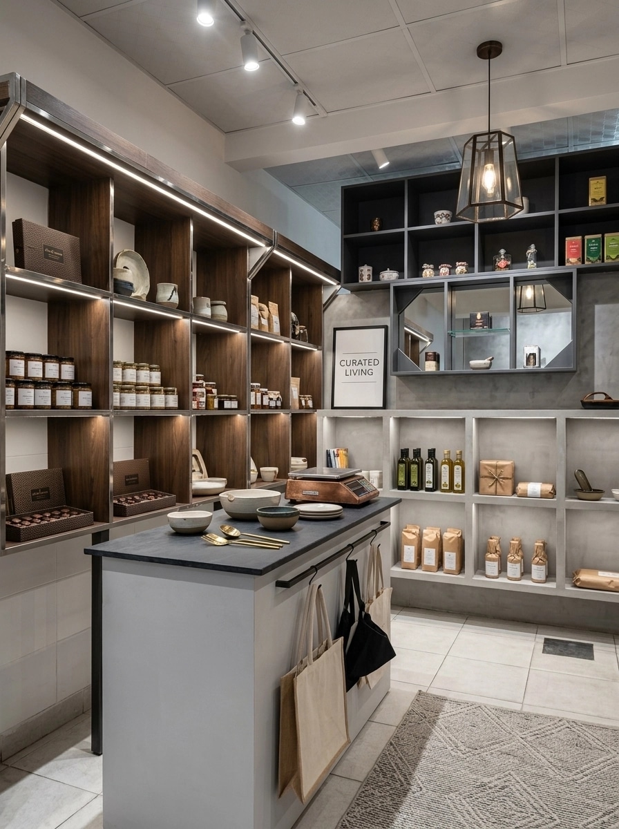Interior design in Contemporary style — shop by GenRoom AI