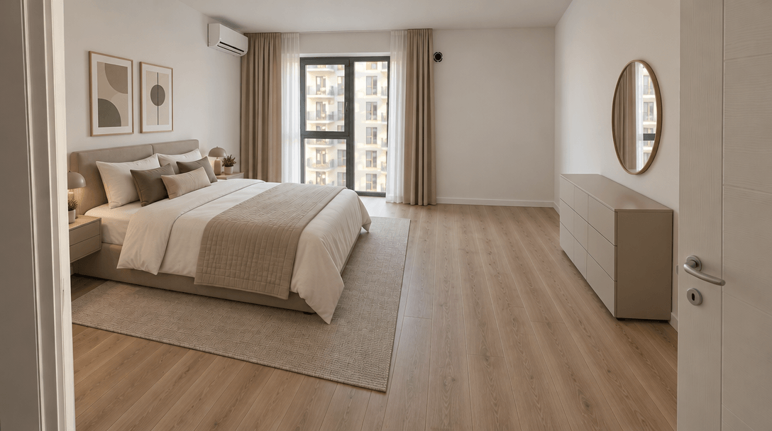 Interior design in Minimalism style — Bedroom by GenRoom AI