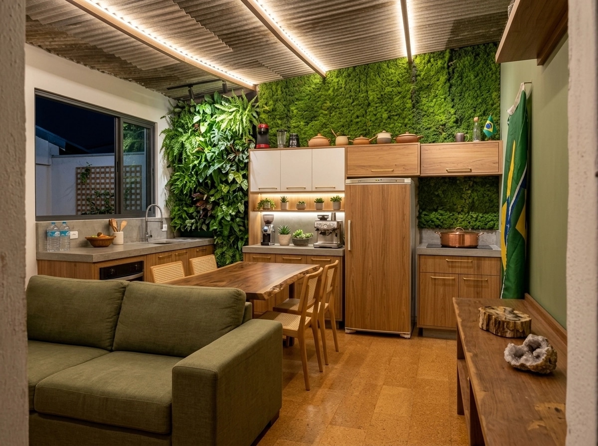 Interior design in Biophilic style — other by GenRoom AI