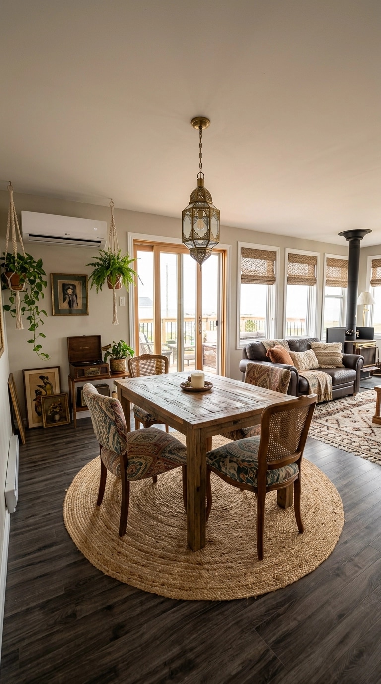 Interior design in Bohemian style — Living Room by GenRoom AI