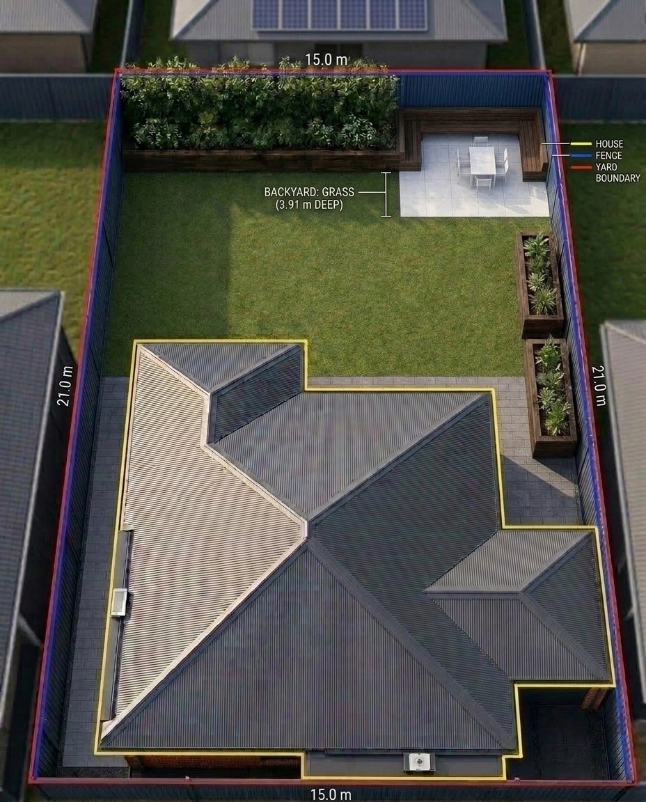 Landscape design in Minimalist Yard style — Yard by GenRoom AI