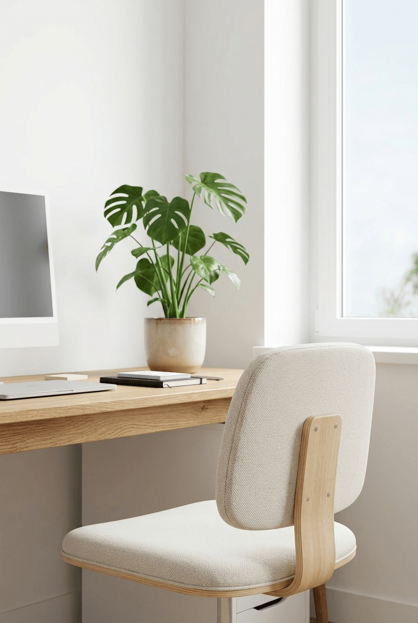 Design d'intérieur en style Scandinavian — Bureau par GenRoom AI