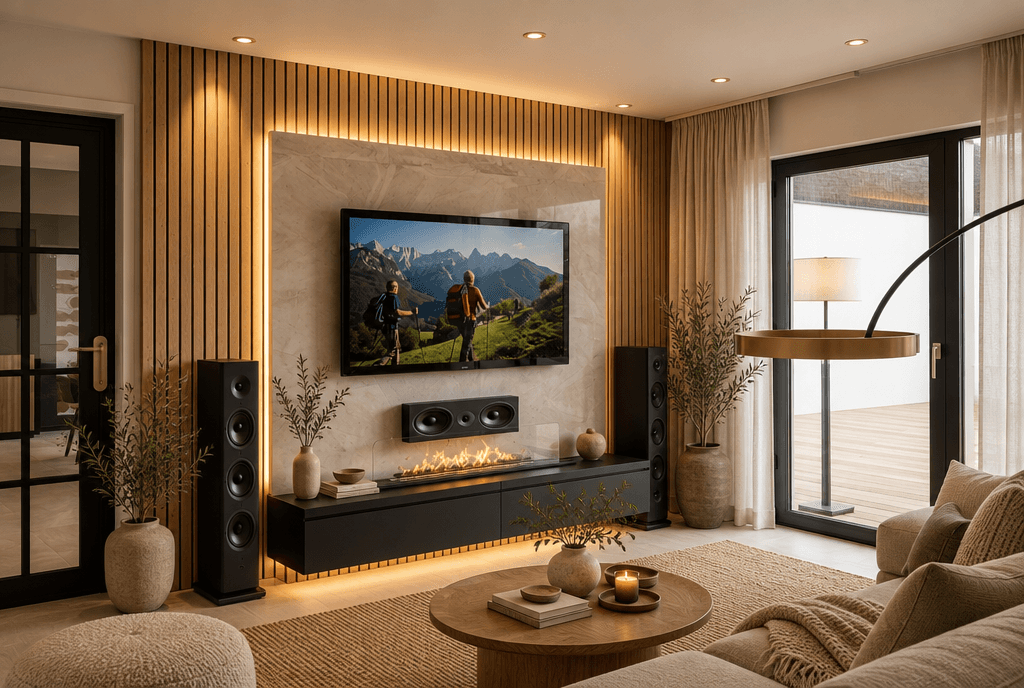 Interior design in Japandi style — Living Room by GenRoom AI