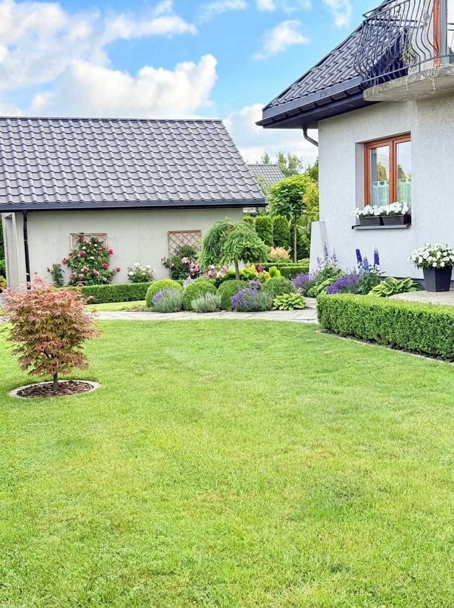 Yard design in no_style style — photo by GenRoom AI