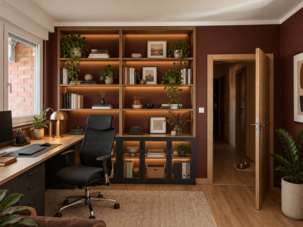 Interior design in Contemporary style — home_office by GenRoom AI