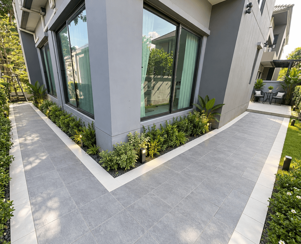 Yard design in no_style style — photo by GenRoom AI