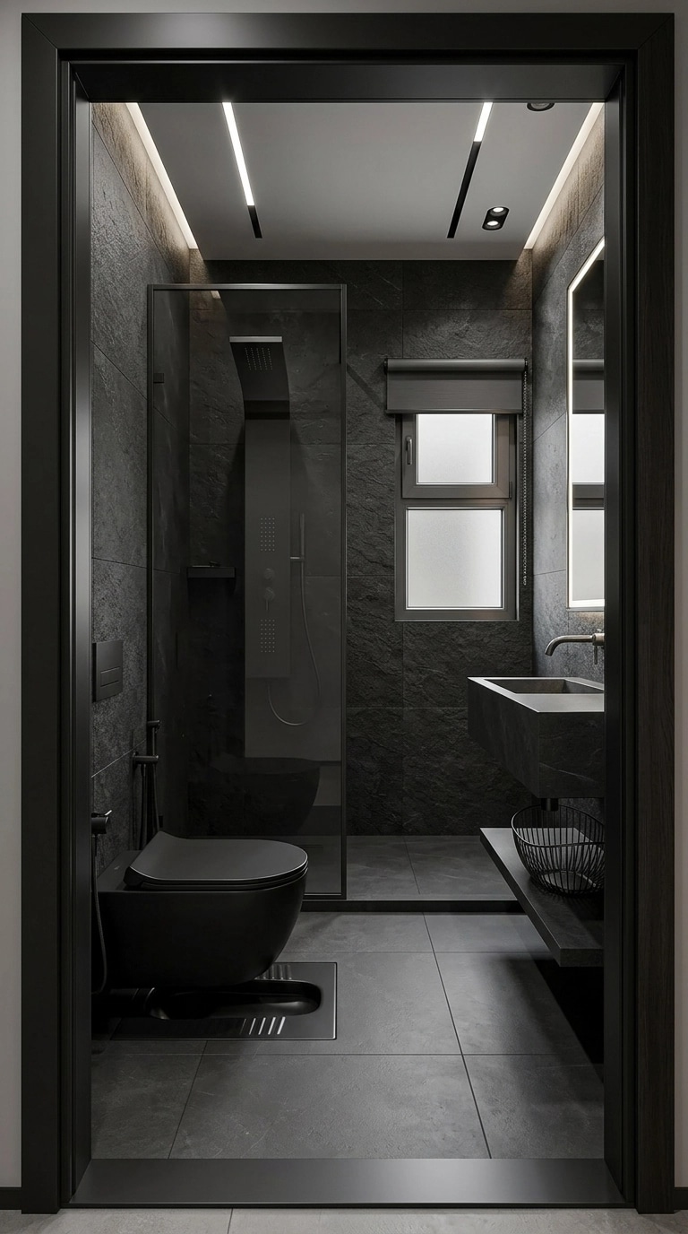 Blacktec Banyo design — interior photo by GenRoom AI