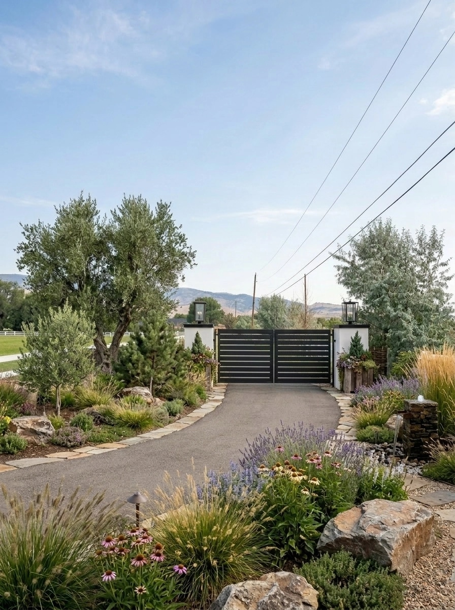 Country Rustic Garden Yard design — yard photo by GenRoom AI