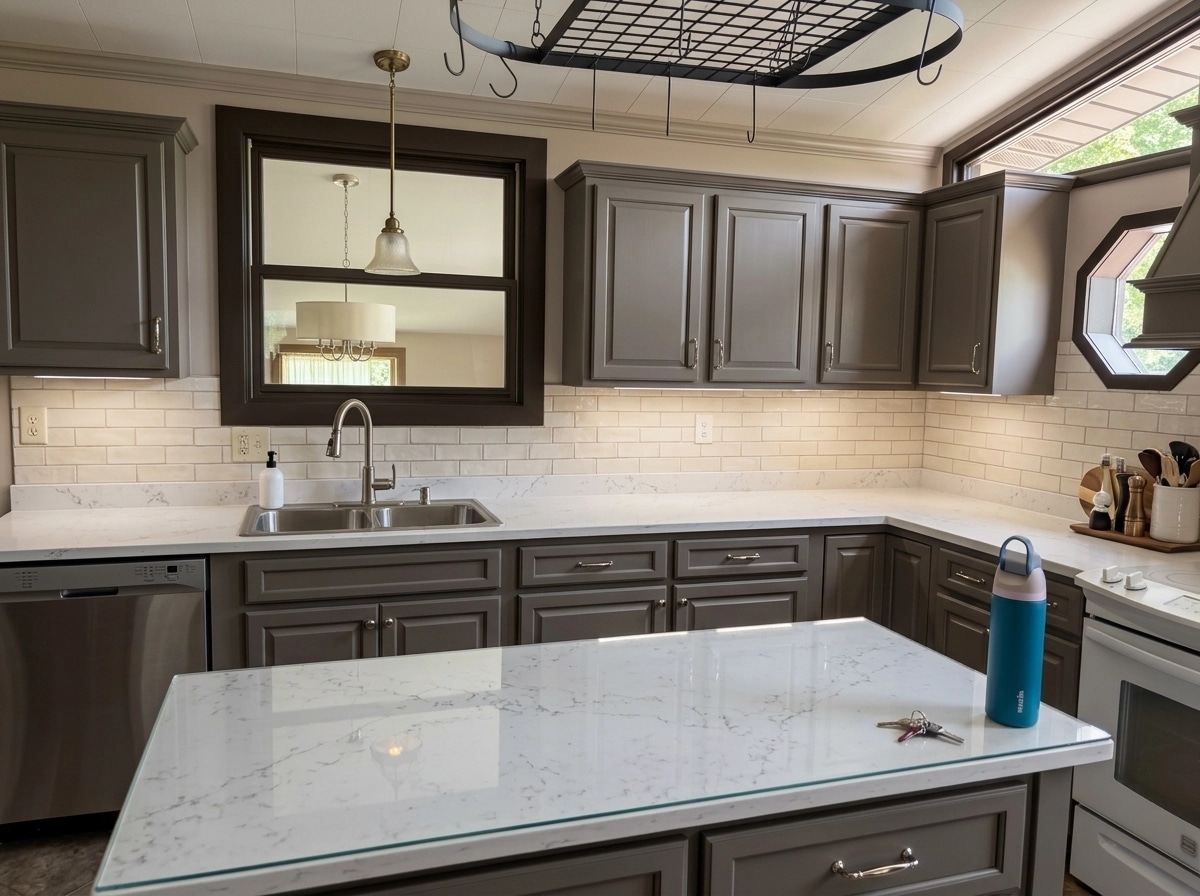 Interior design in Transitional style — Kitchen by GenRoom AI