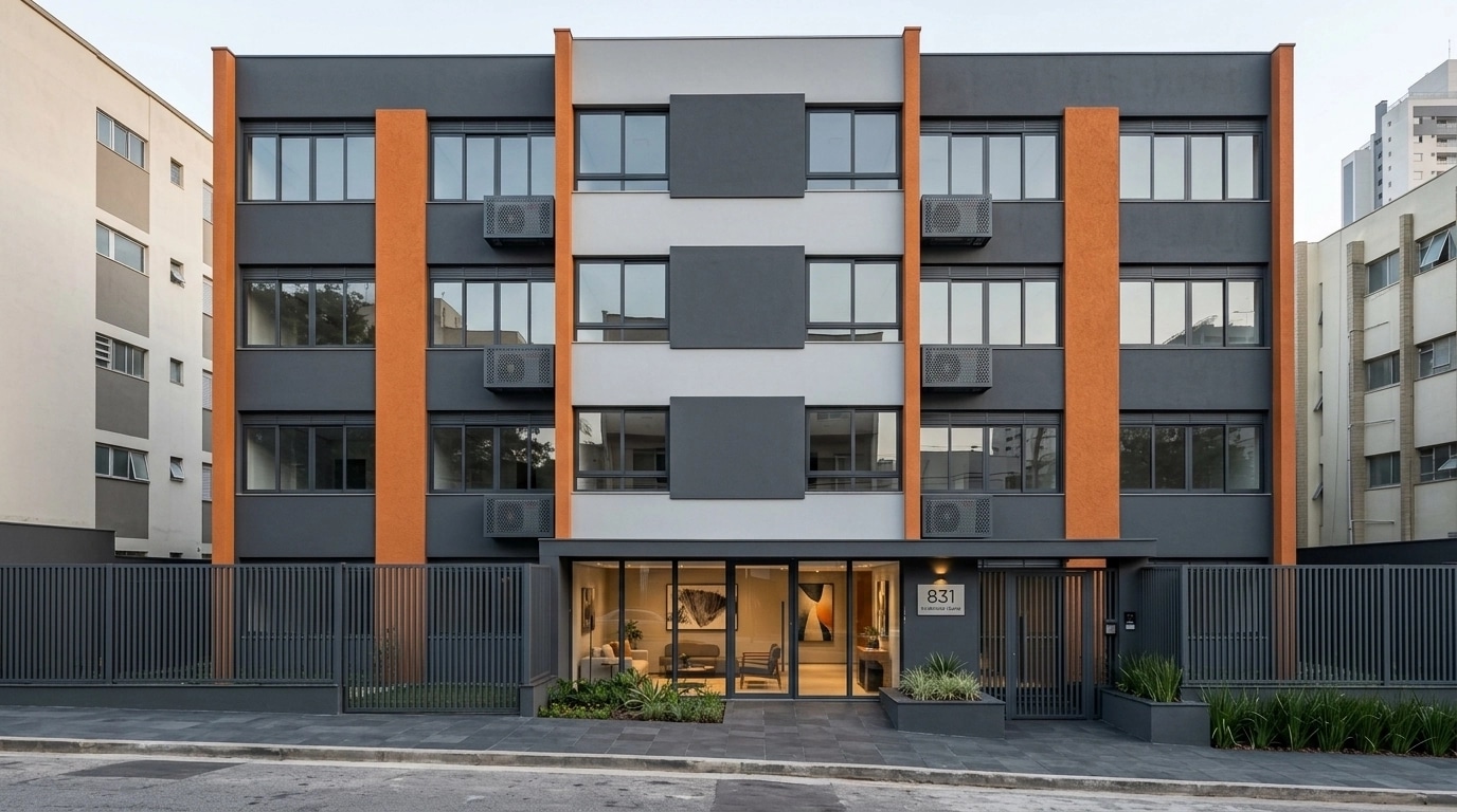 Facade design in Contemporary Facade style — Facade by GenRoom AI