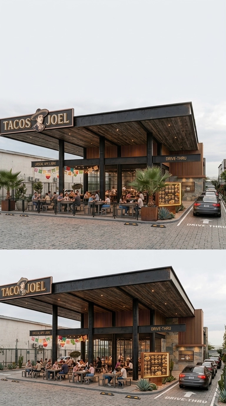 Contemporary Facade Facade design — facade photo by GenRoom AI