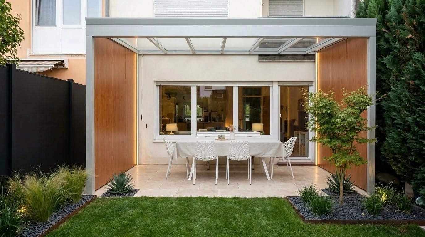 Landscape design in Minimalist Yard style — Yard by GenRoom AI