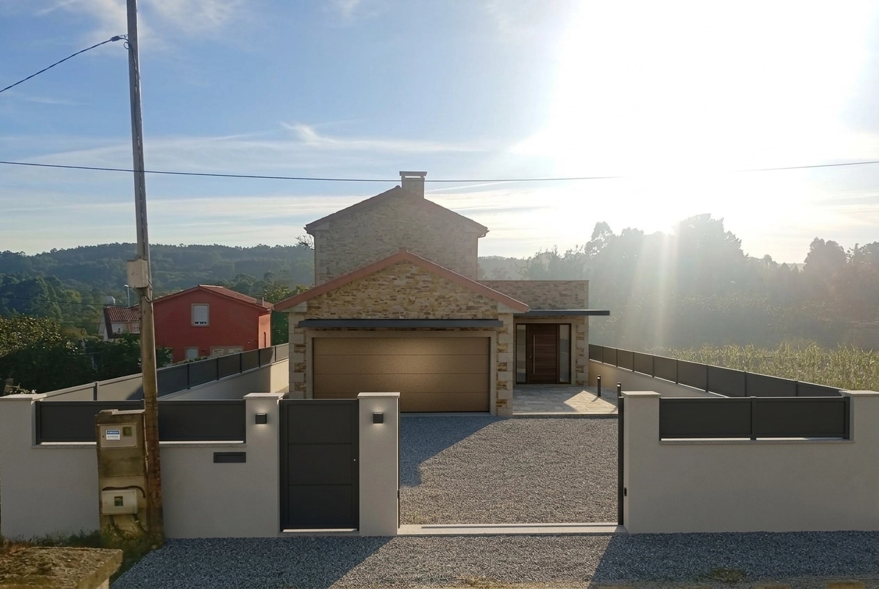 Facade design in Contemporary Facade style — Facade by GenRoom AI