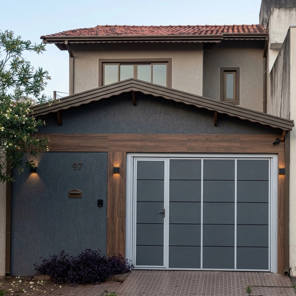 Facade design in Chalet Facade style — photo by GenRoom AI