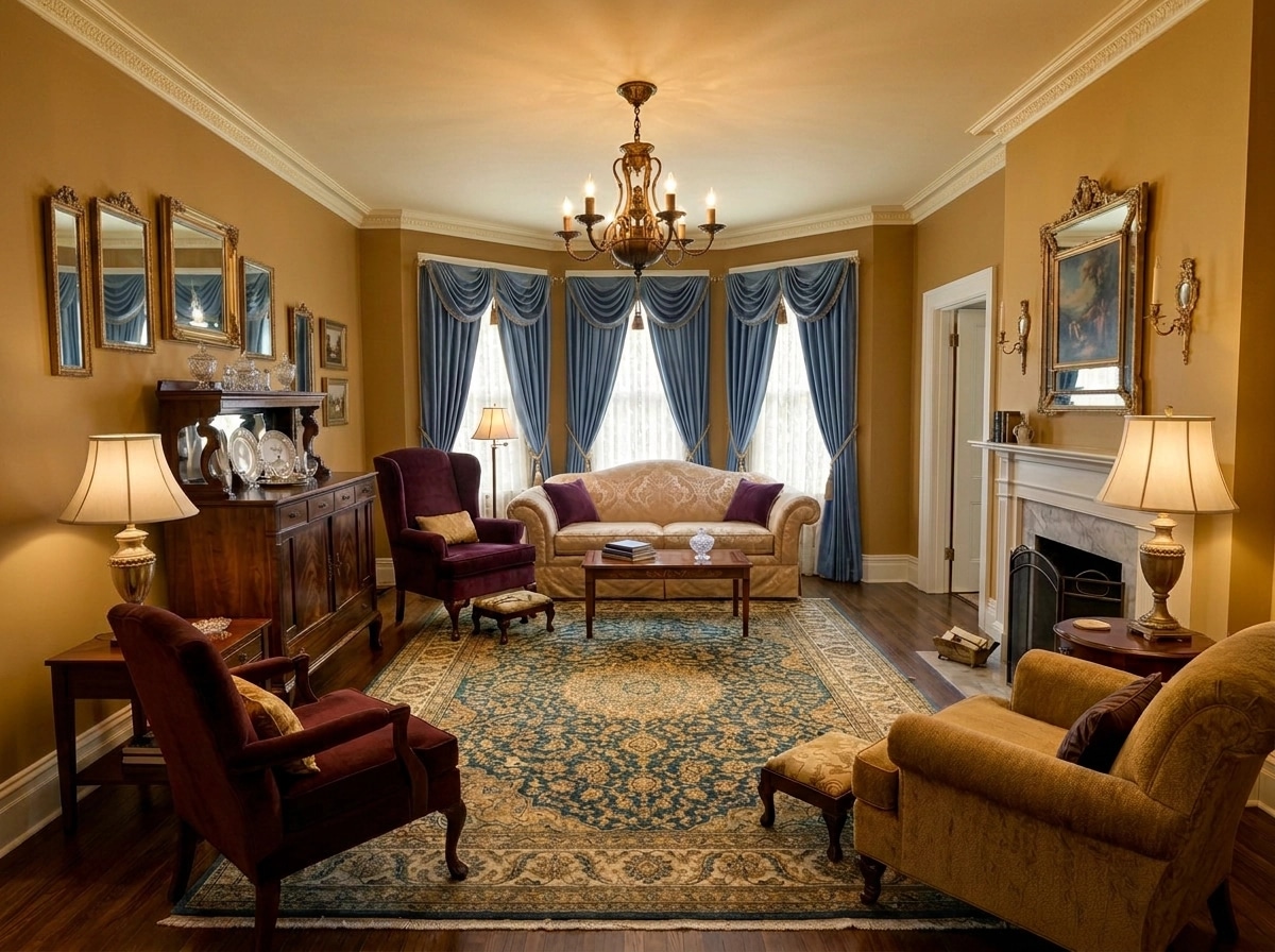 Interior design in Classic style — Living Room by GenRoom AI
