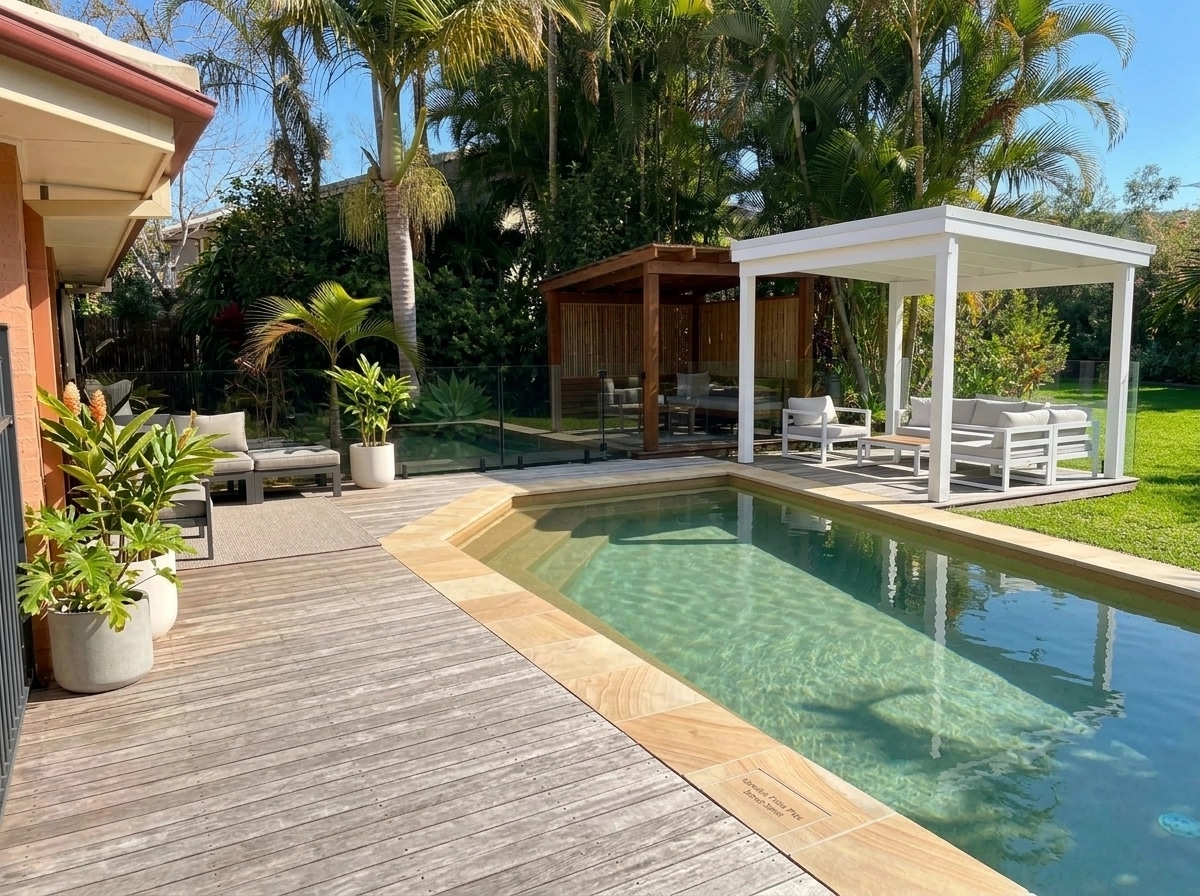 Yard design in no_style style — photo by GenRoom AI
