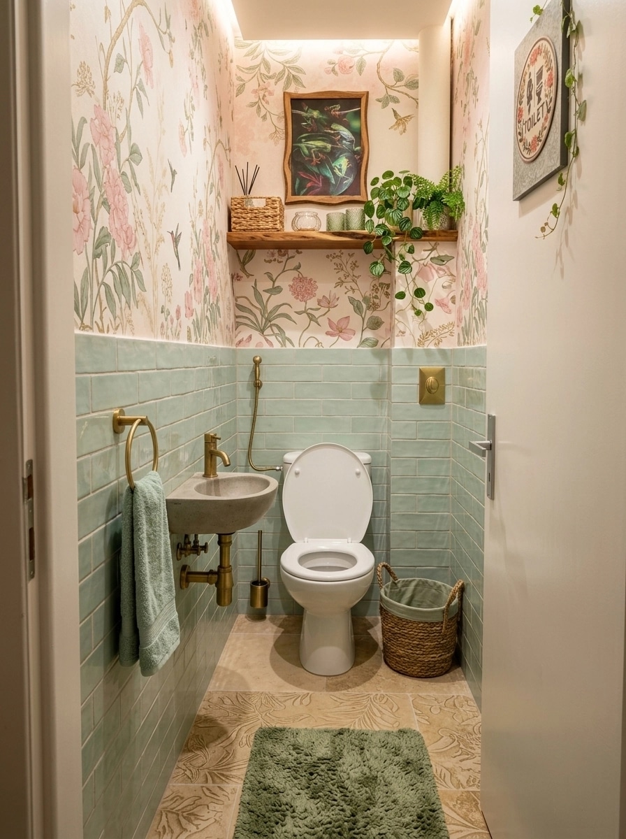 Biophilic Banheiro design — interior photo by GenRoom AI