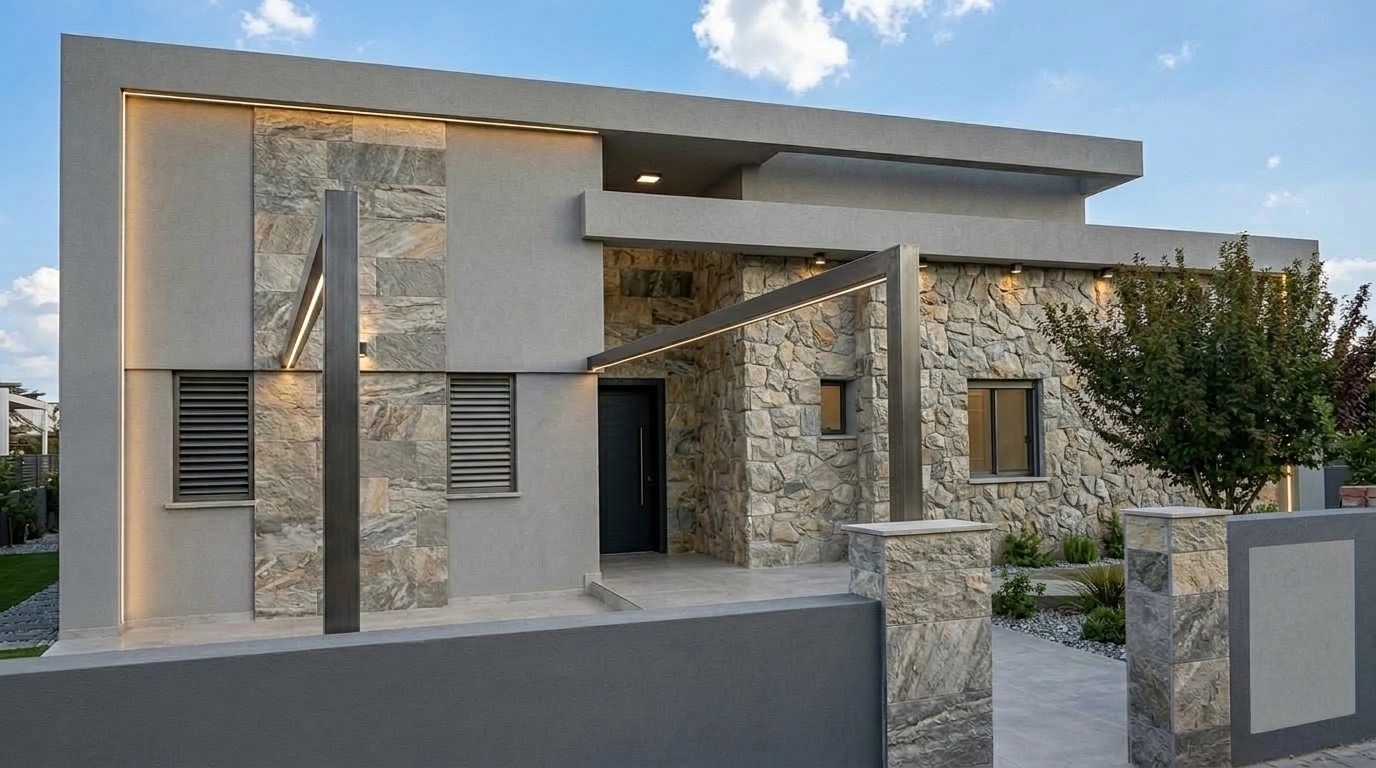 Contemporary Facade Facade design — facade photo by GenRoom AI