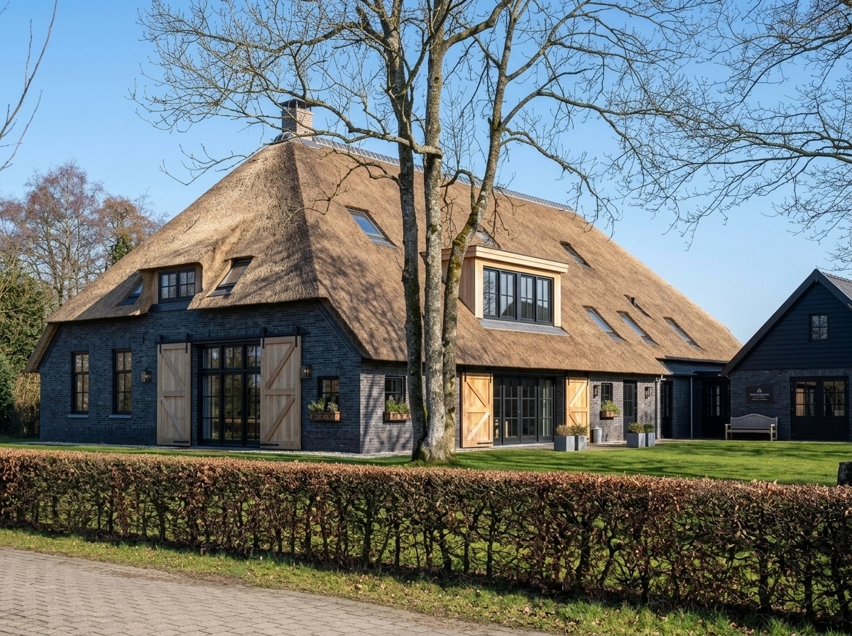 Facade design in Barnhouse Facade style — Facade by GenRoom AI