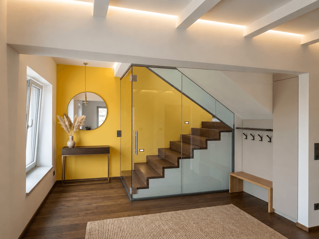 Hallway interior in no_style style — photo by GenRoom AI
