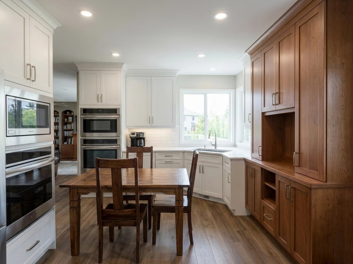 Interior design in Transitional style — Kitchen by GenRoom AI