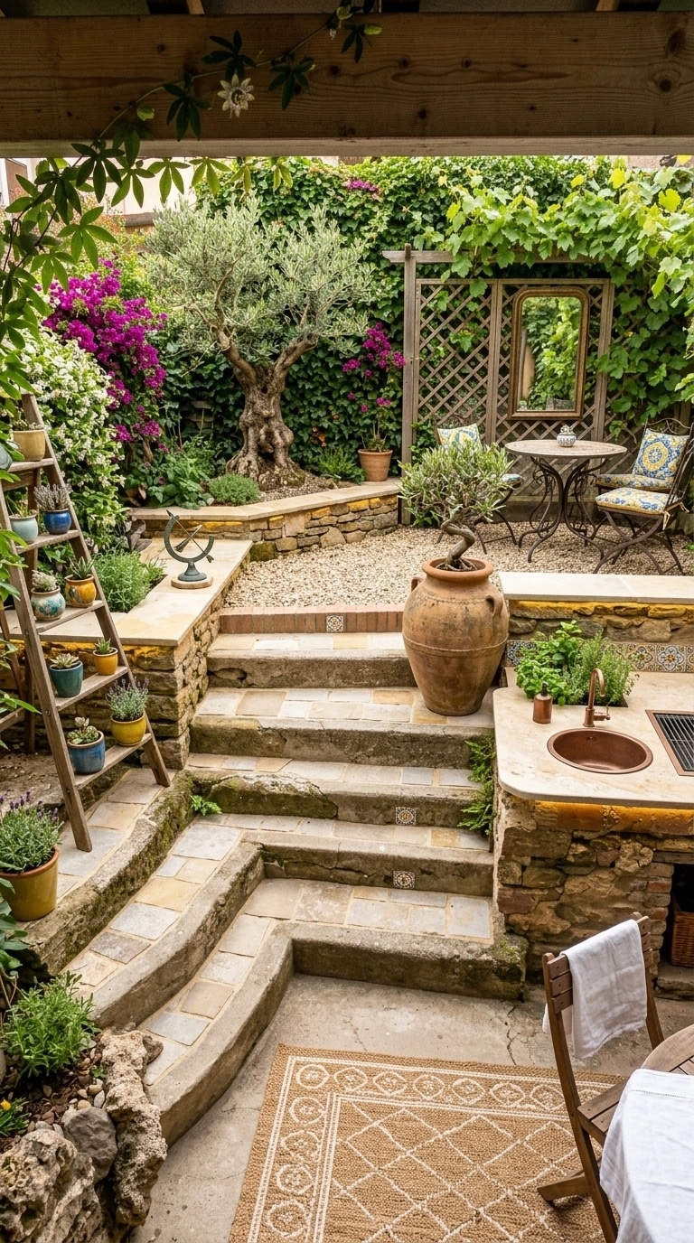 Mediterranean Yard Sân design — yard photo by GenRoom AI