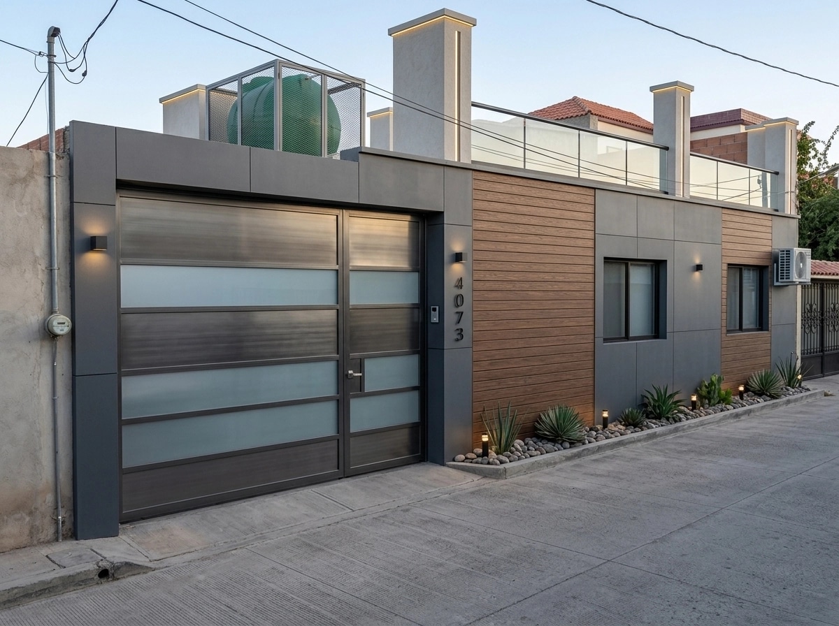 Facade design in Contemporary Facade style — Facade by GenRoom AI