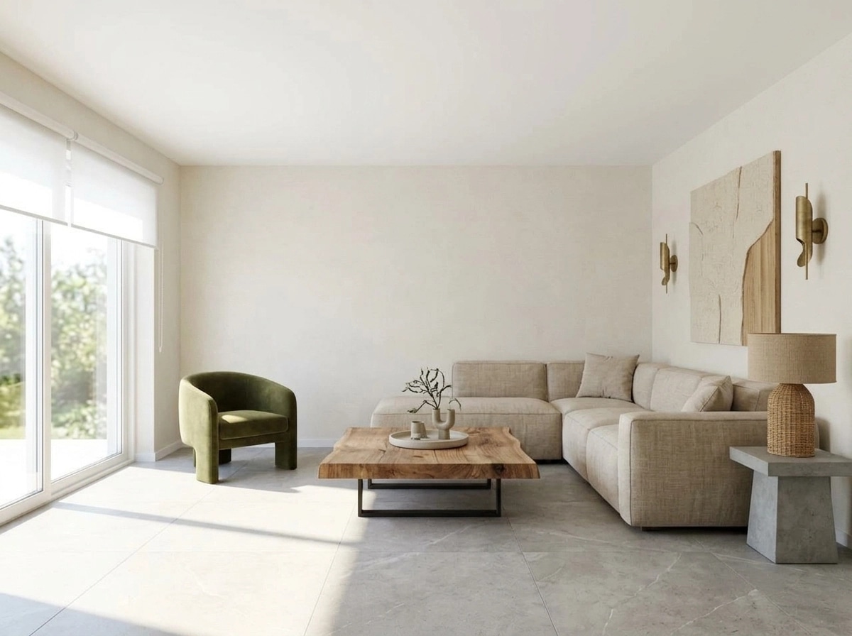 Interior design in Contemporary style — Living Room by GenRoom AI