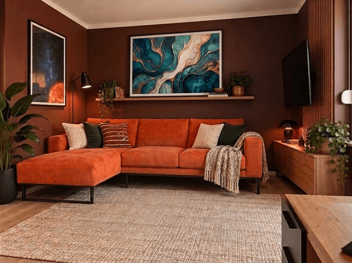 Interior design in Contemporary style — Living Room by GenRoom AI