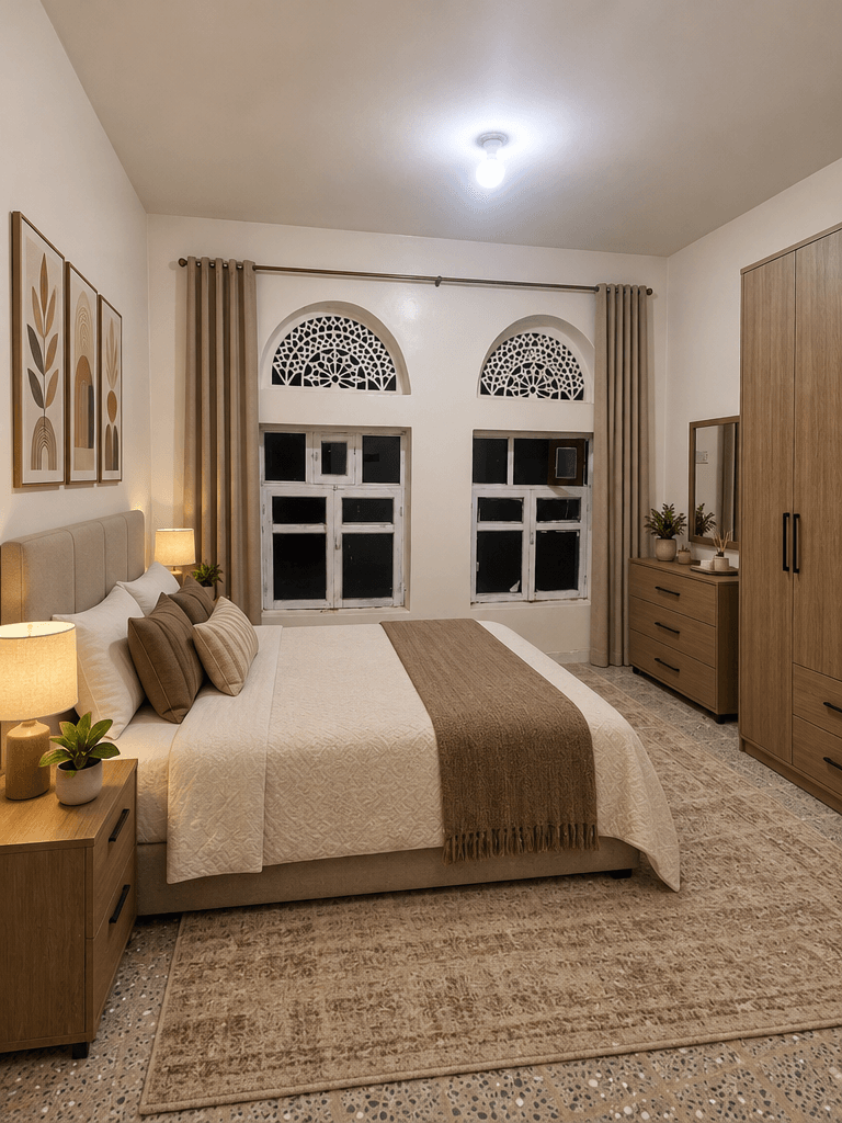 Interior design in Contemporary style — Bedroom by GenRoom AI