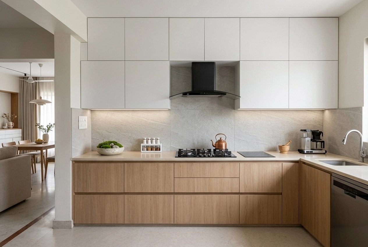 Interior design in Scandinavian style — Kitchen by GenRoom AI