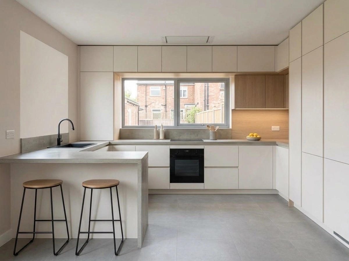 Minimalism Κουζίνα design — interior photo by GenRoom AI