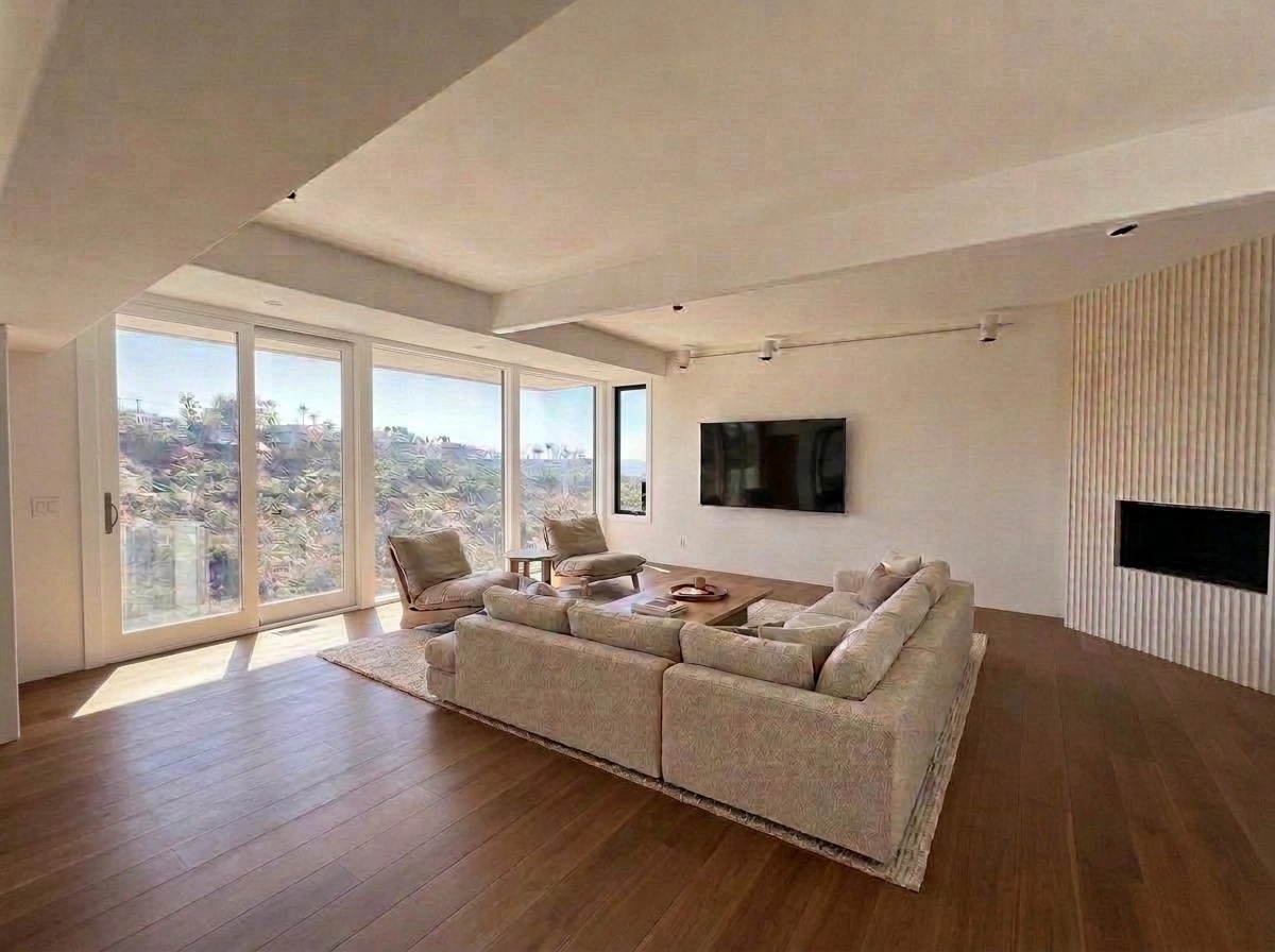 Interior design in Minimalism style — Living Room by GenRoom AI
